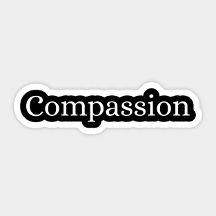 Compassion Sticker